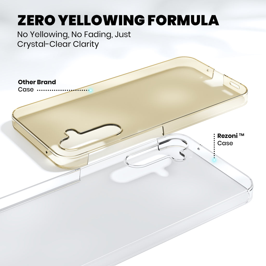 Anti-Yellow Clear Case Samsung A Series