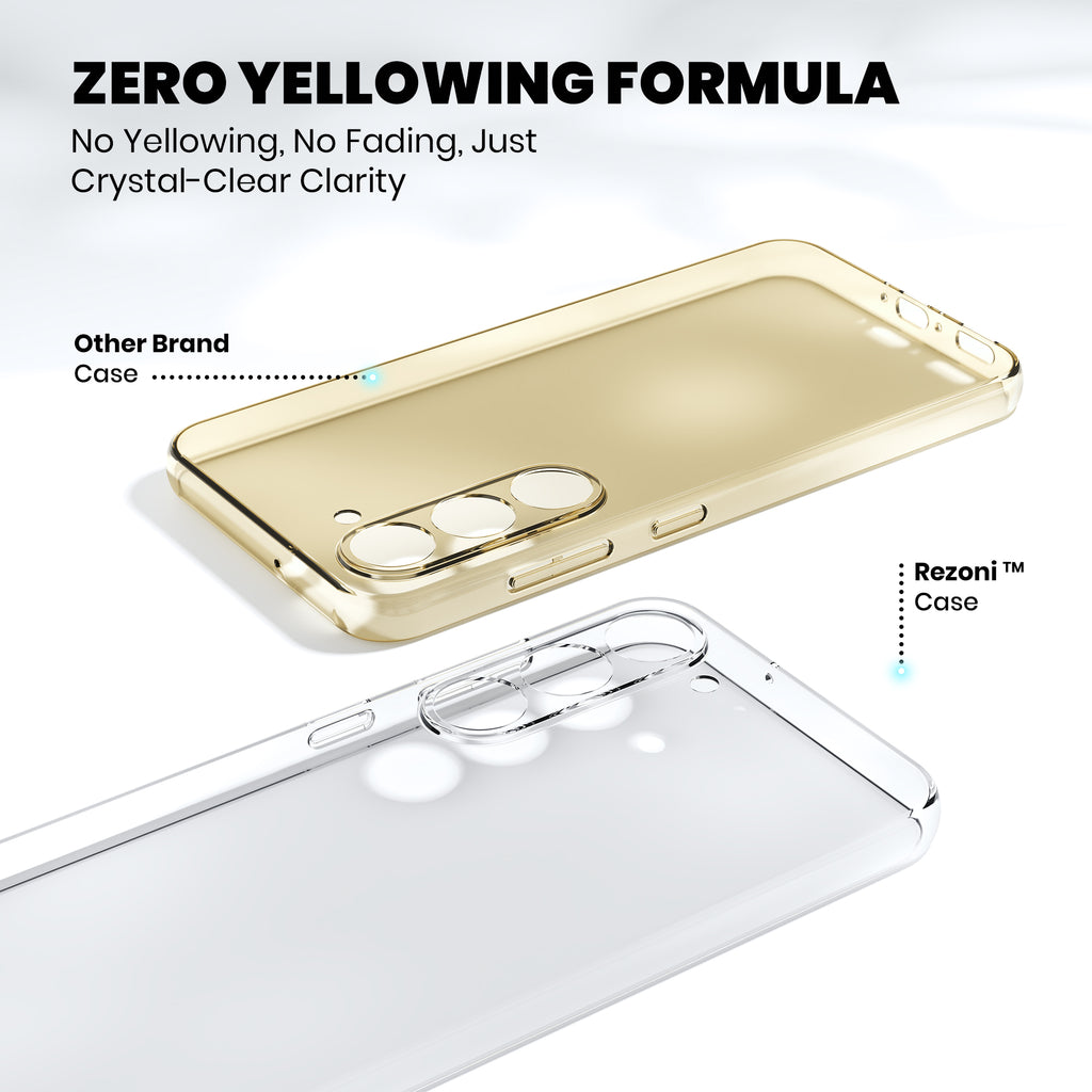 Anti-Yellow Clear Case Samsung A Series