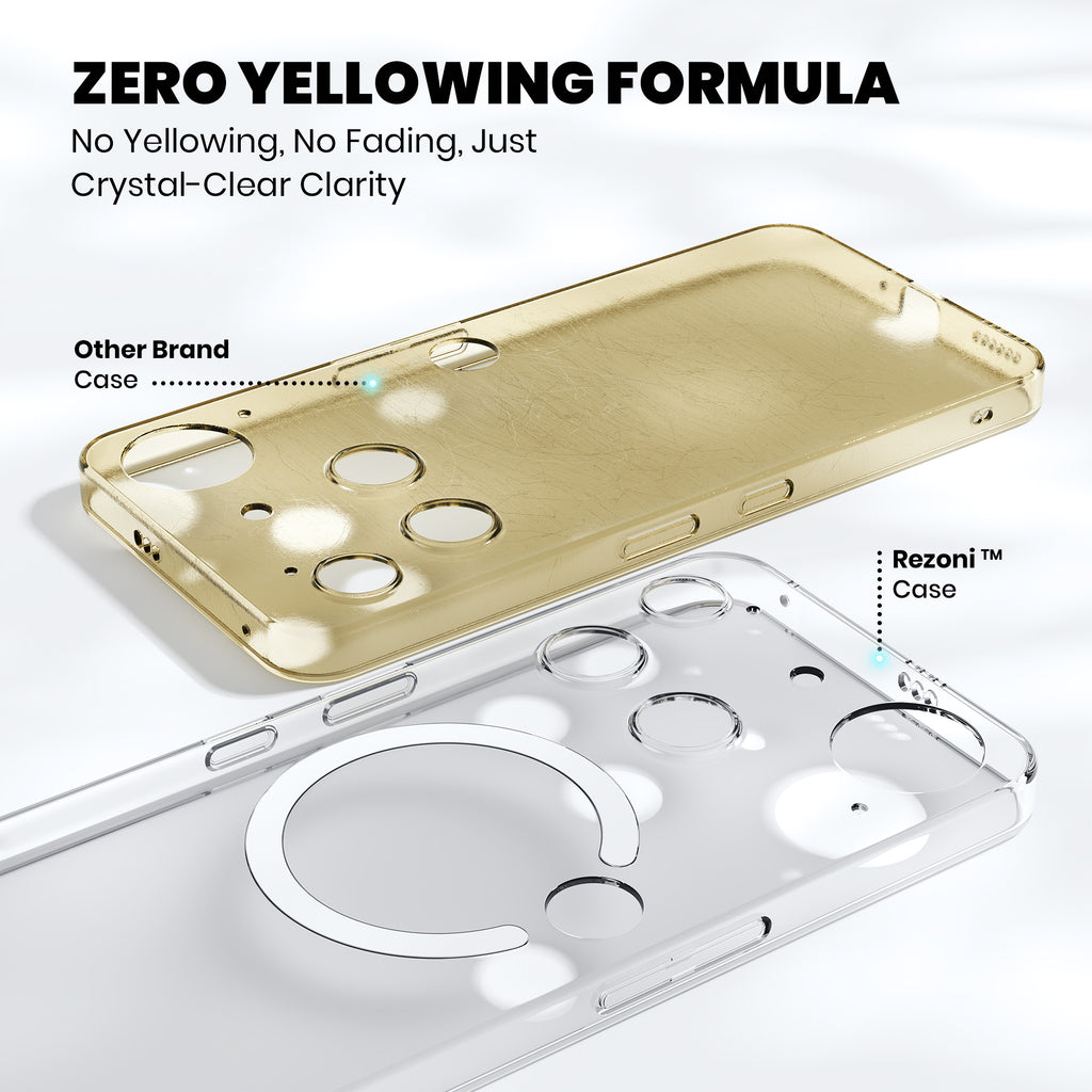Anti-Yellow Magsafe Clear Case Nothing