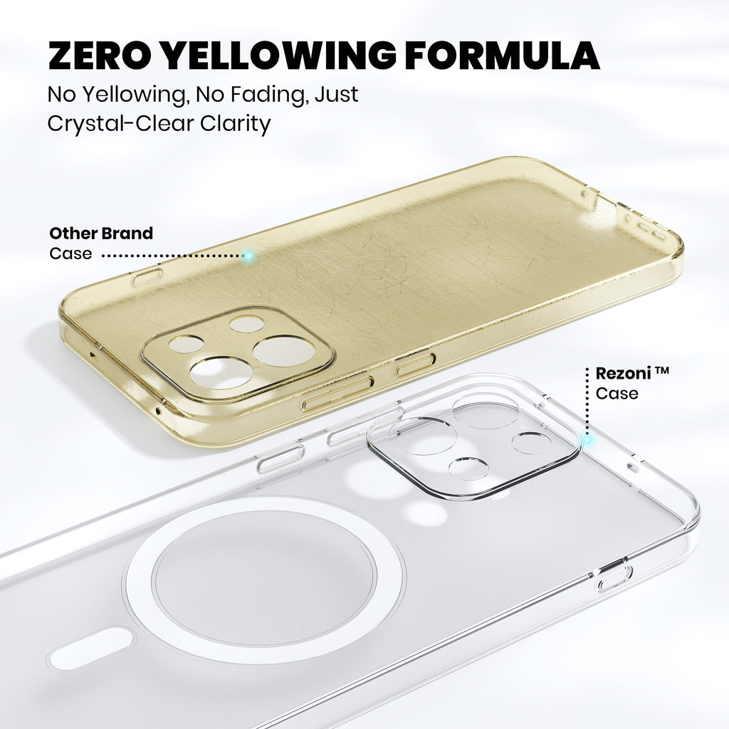 Anti-Yellow Magsafe Clear Case - OnePlus Nord CE 2