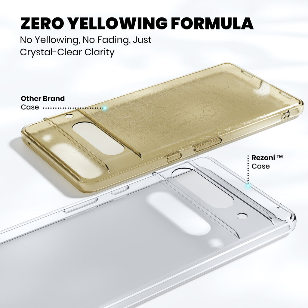 Anti-Yellow Clear Case Google Pixel