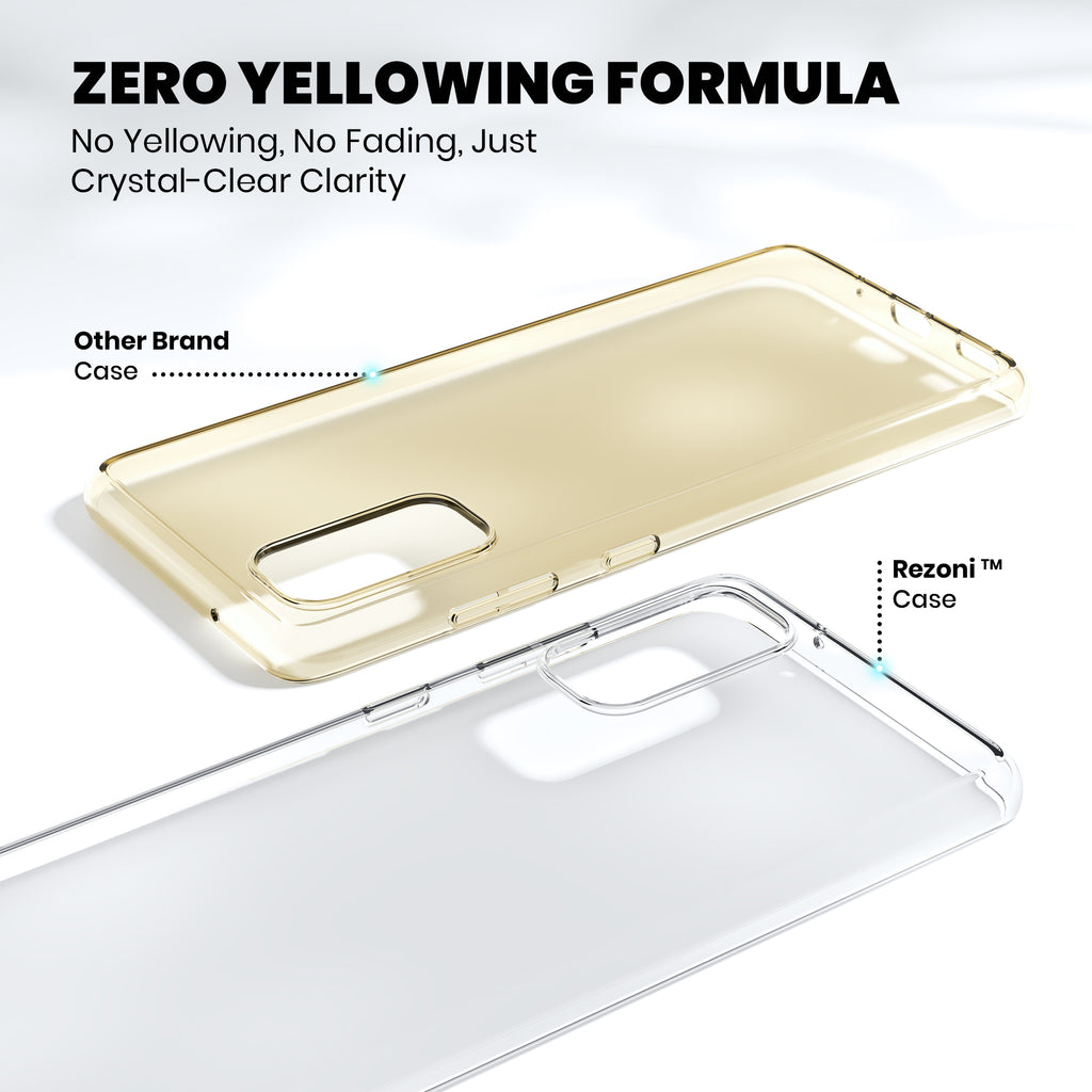 Anti-Yellow Clear Case Samsung S Series