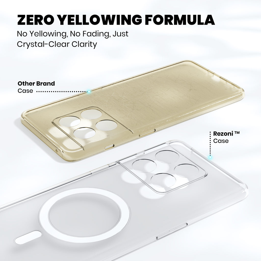 Anti-Yellow Magsafe Clear Case - OnePlus 10R