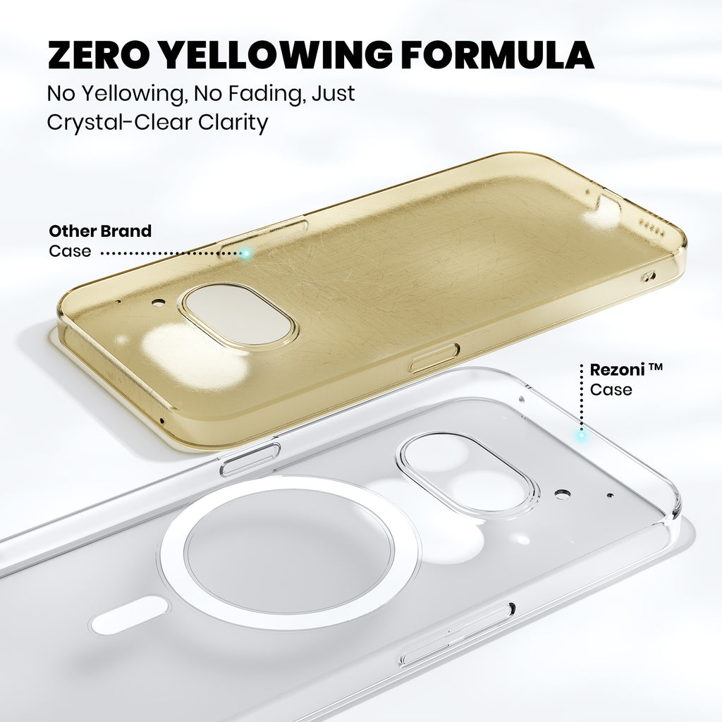 Anti-Yellow Magsafe Clear Case Nothing