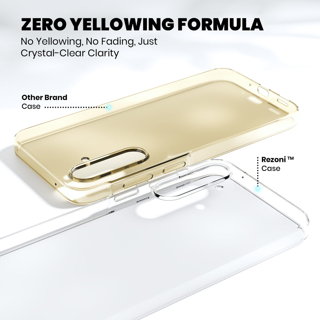 Anti-Yellow Clear Case Samsung A Series