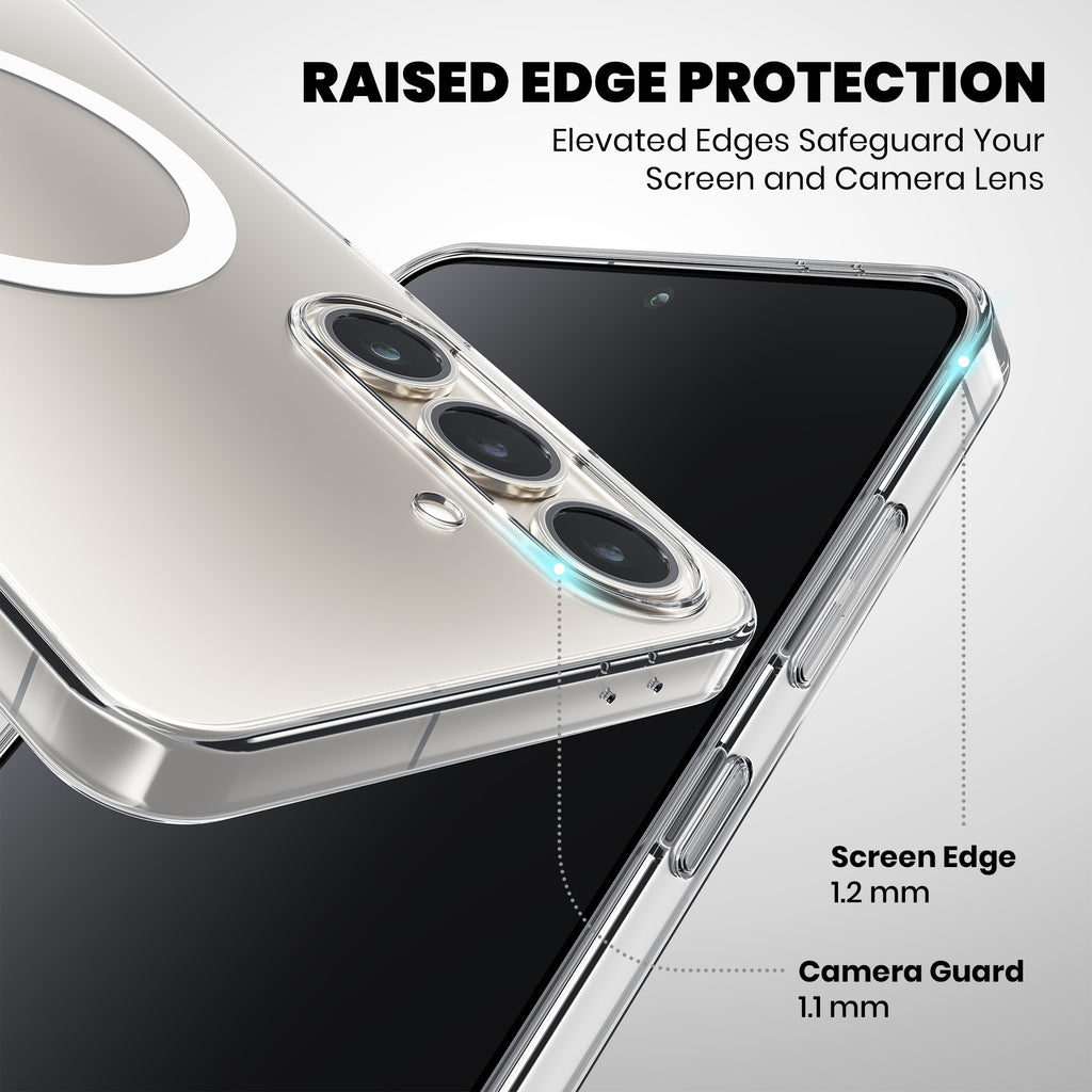 Anti-Yellow Magsafe Clear Case Samsung S Series