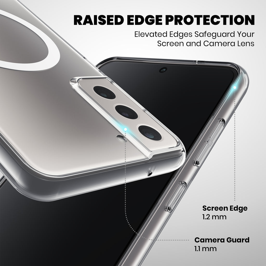 Anti-Yellow Magsafe Clear Case Samsung S Series