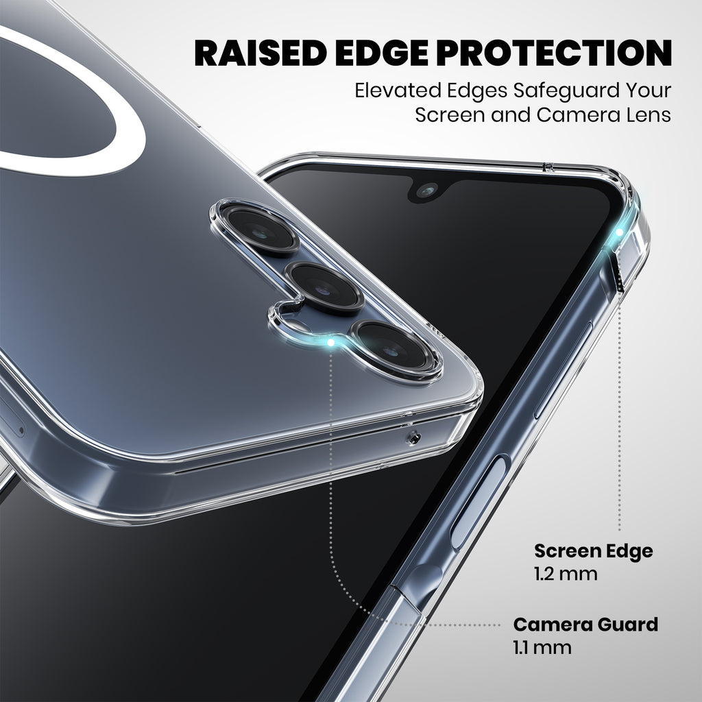 Anti-Yellow Magsafe Clear Case Samsung A Series