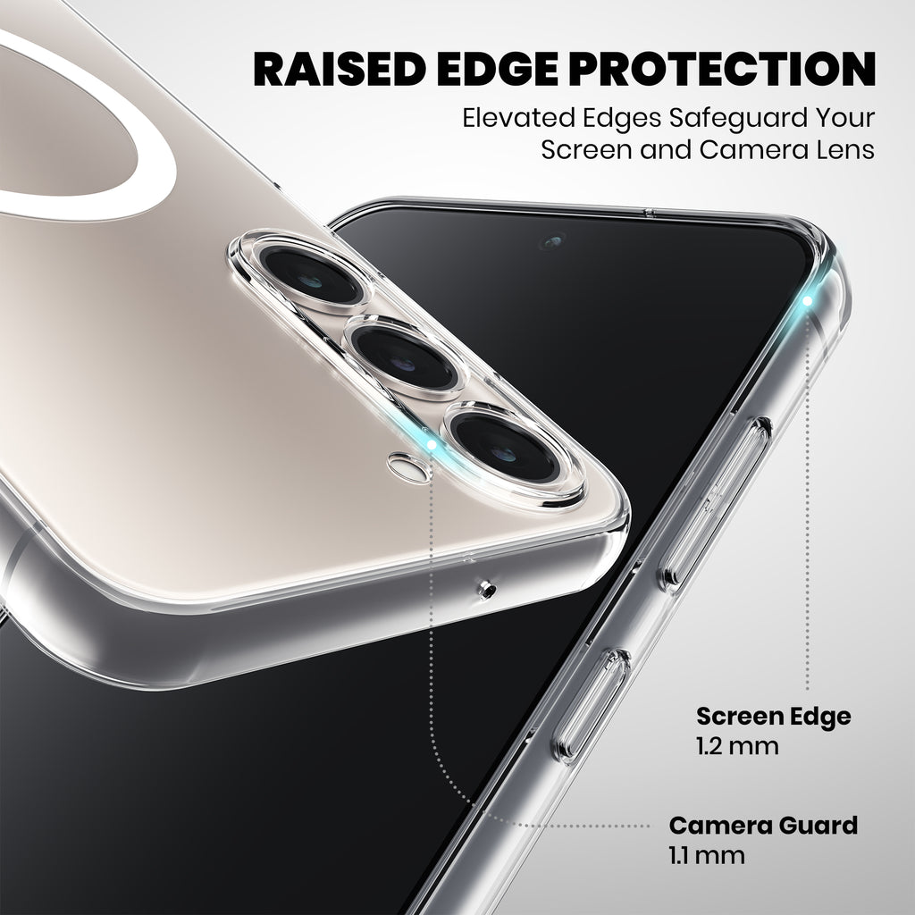 Anti-Yellow Magsafe Clear Case Samsung S Series