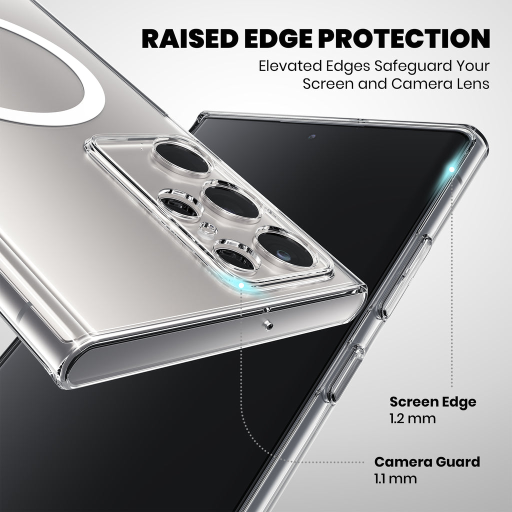 Anti-Yellow Magsafe Clear Case Samsung S Series