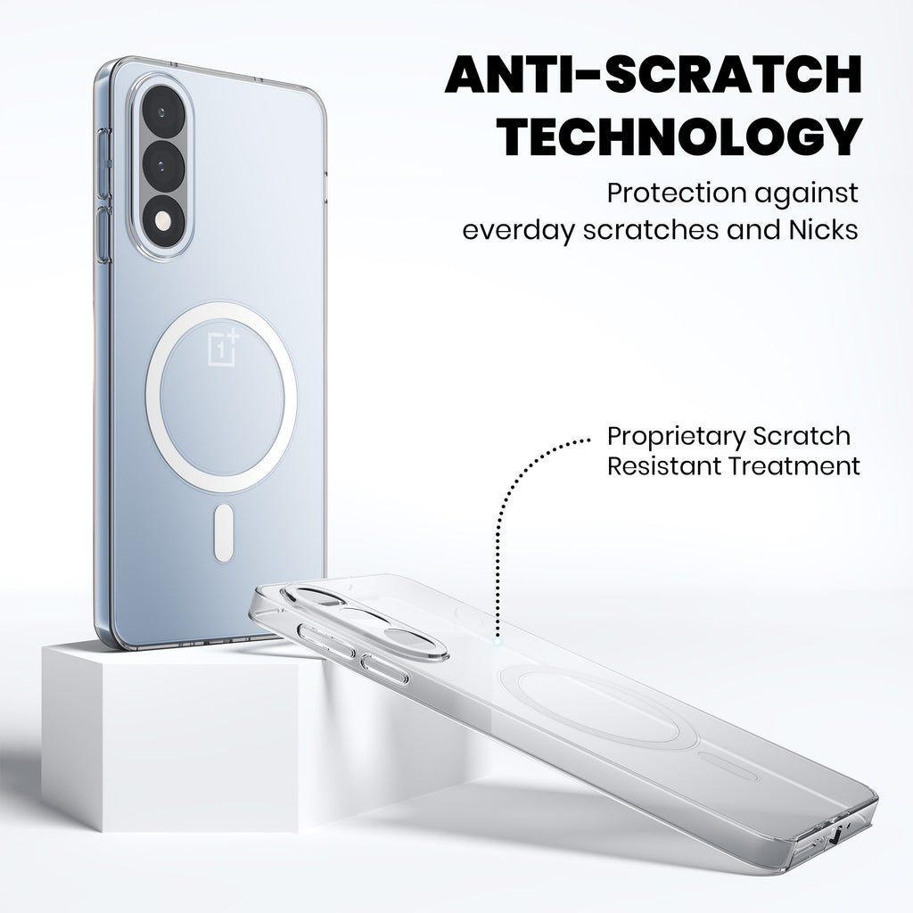 Anti-Yellow Magsafe Clear Case - OnePlus Nord