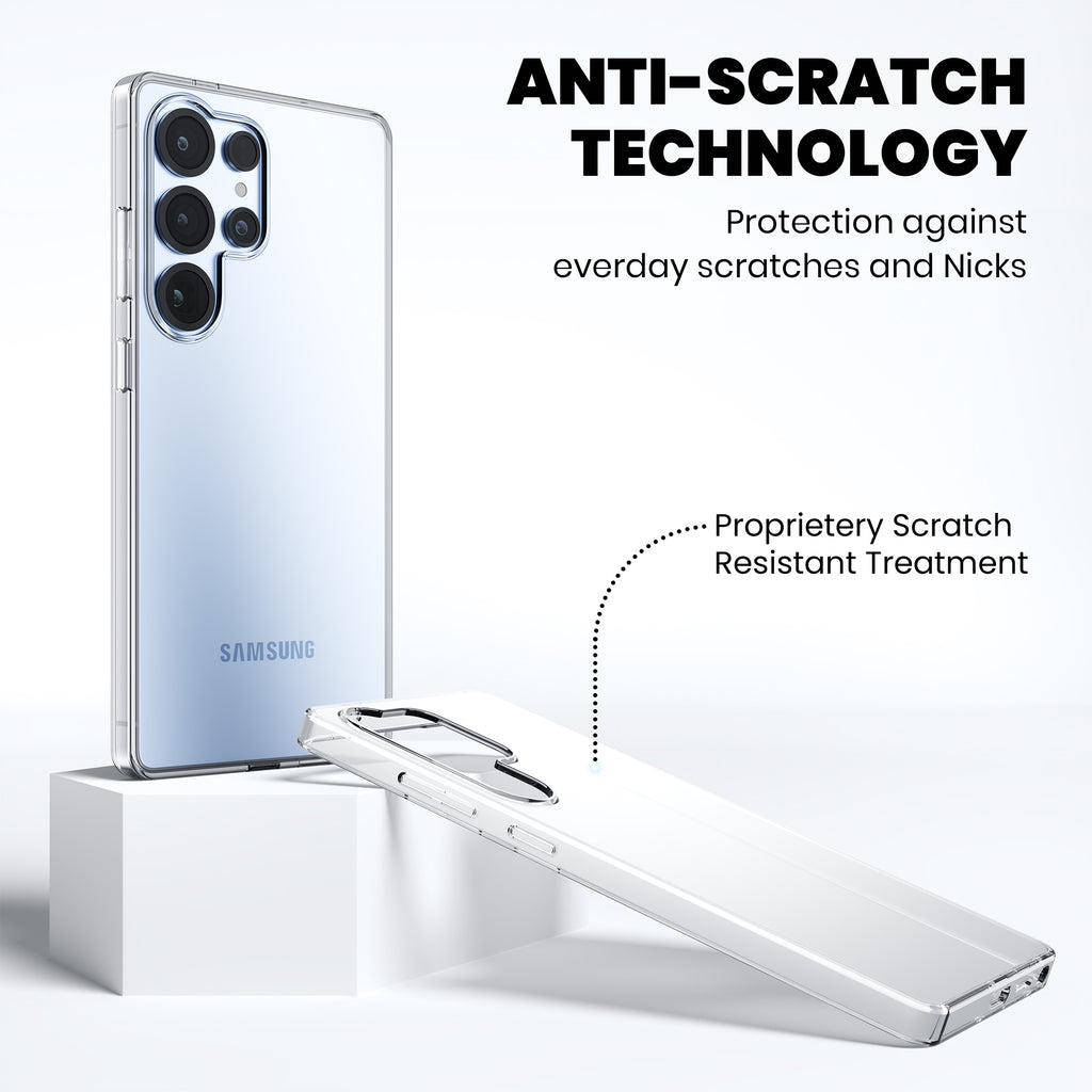 Anti-Yellow Clear Case Samsung S Series