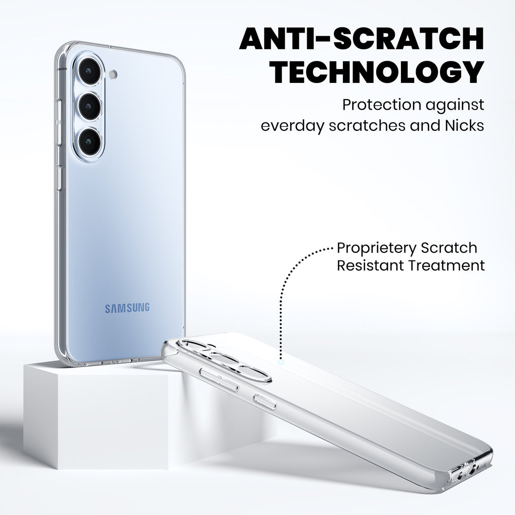 Anti-Yellow Clear Case Samsung S Series