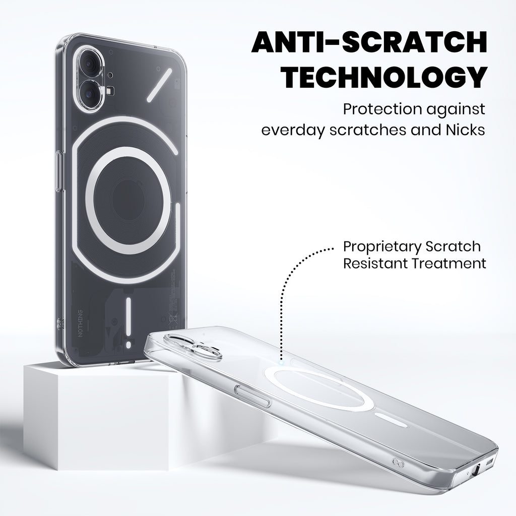 Anti-Yellow Magsafe Clear Case Nothing