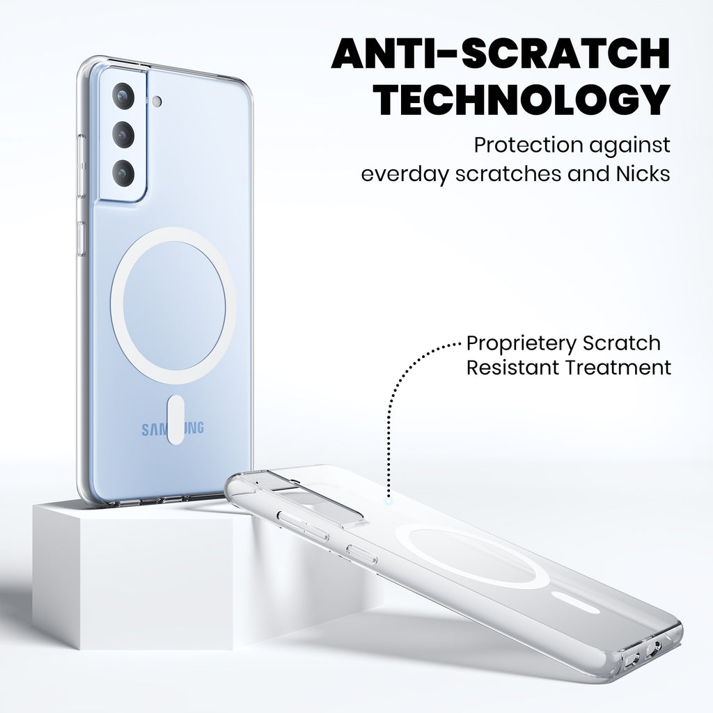 Anti-Yellow Magsafe Clear Case Samsung S Series