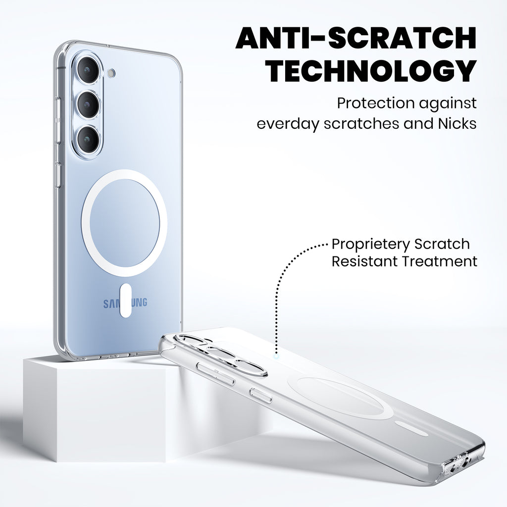 Anti-Yellow Magsafe Clear Case Samsung S Series