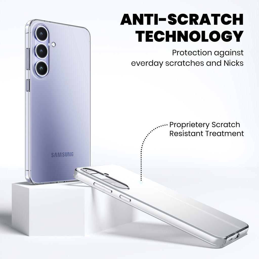Anti-Yellow Clear Case Samsung S Series