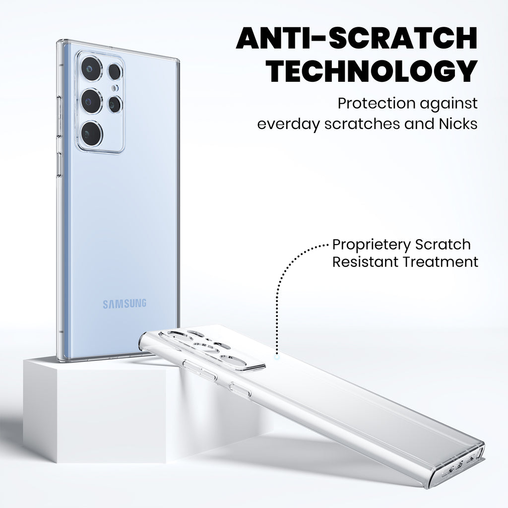 Anti-Yellow Clear Case Samsung S Series