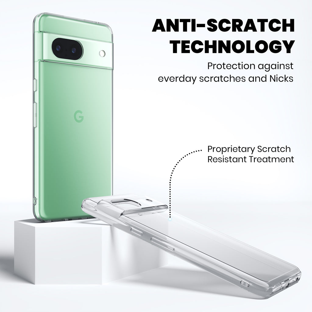 Anti-Yellow Clear Case Google Pixel