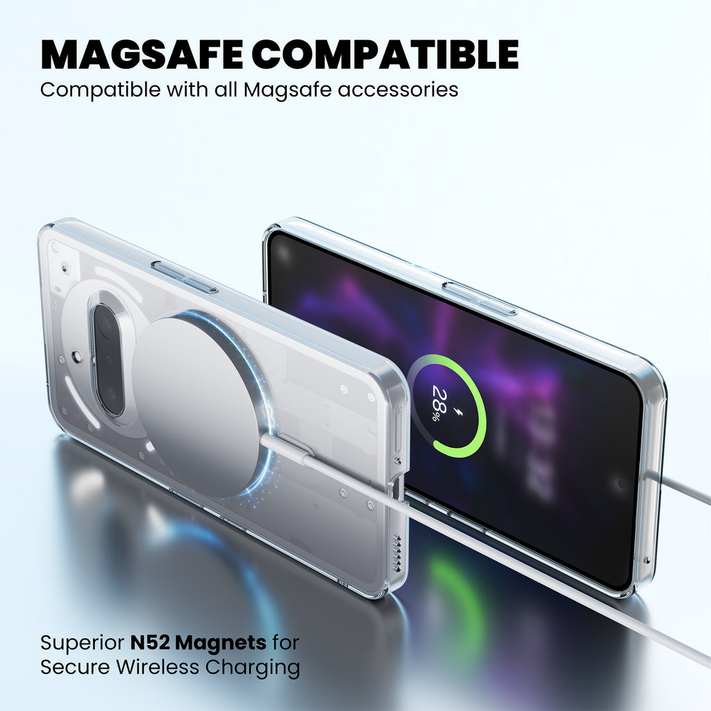 Anti-Yellow Magsafe Clear Case Nothing