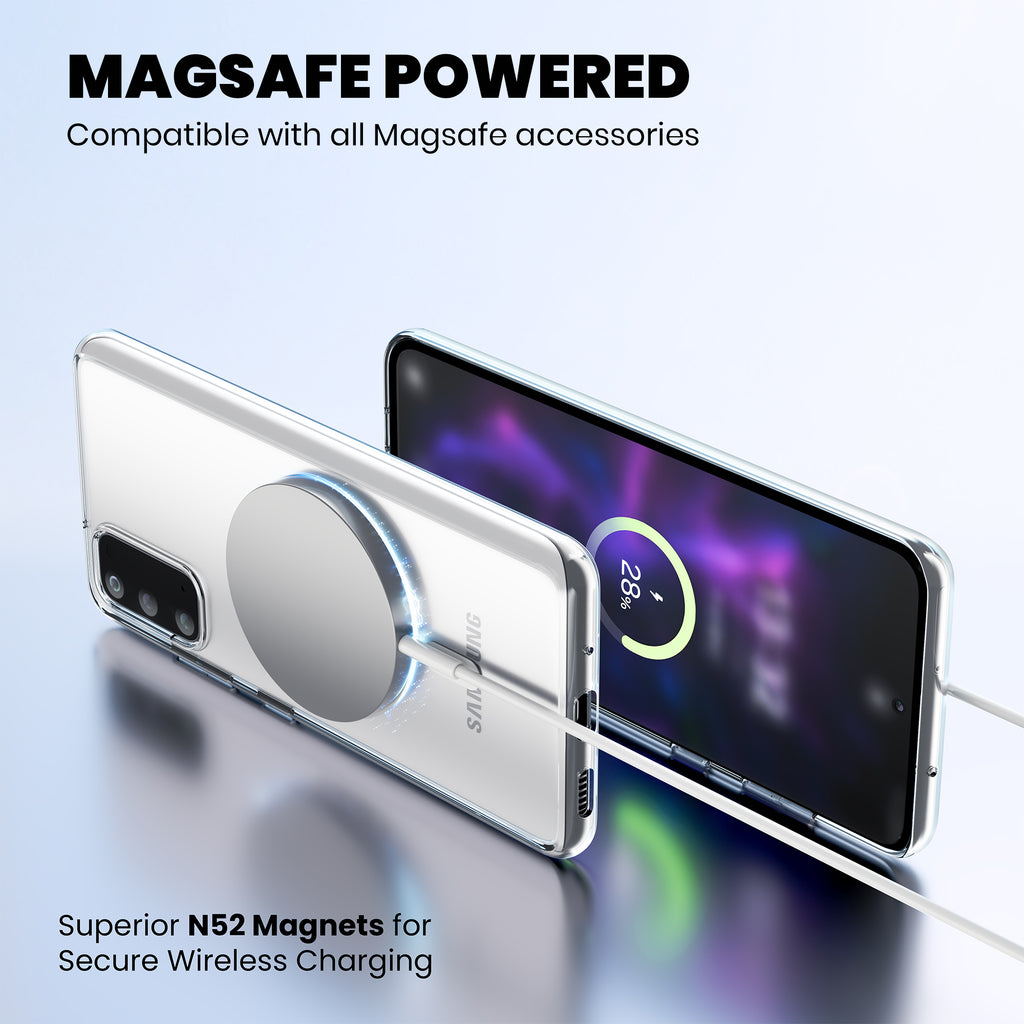 Anti-Yellow Magsafe Clear Case Samsung S Series