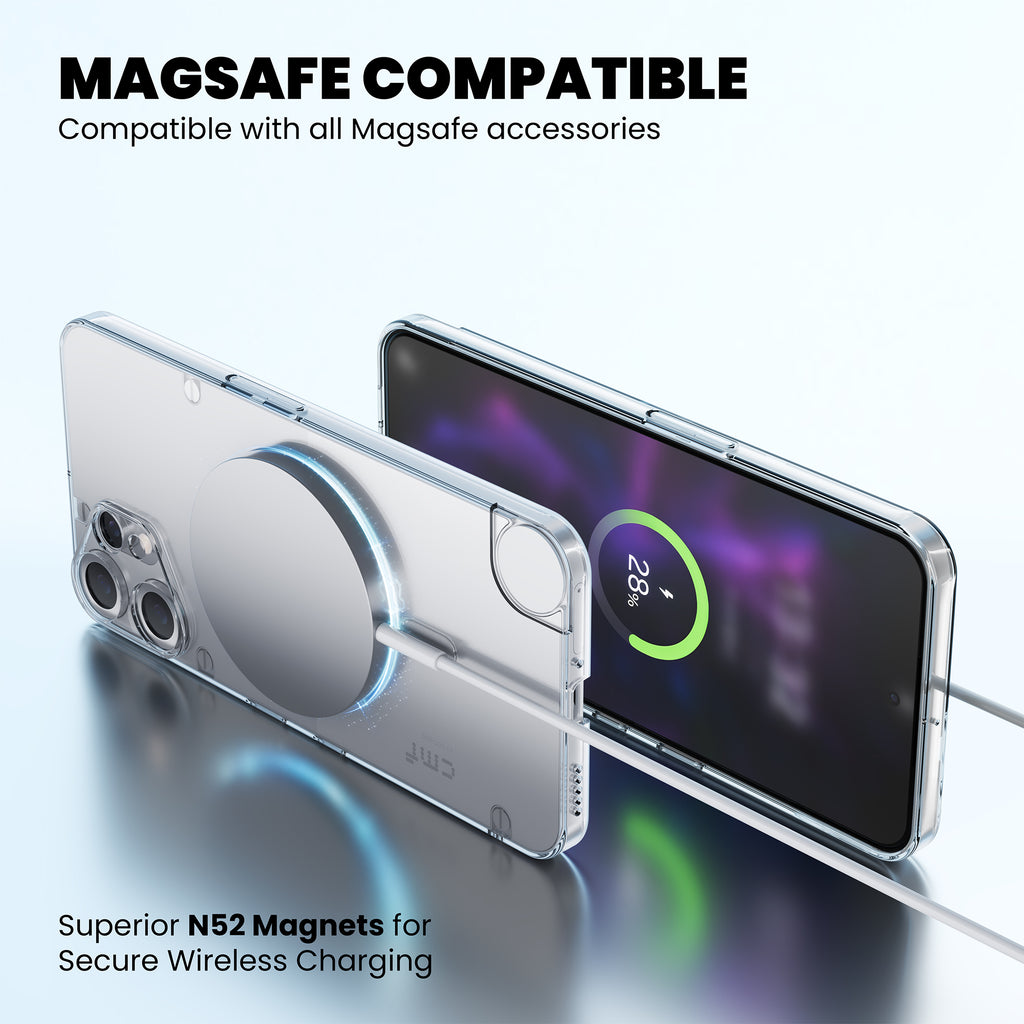 Anti-Yellow Magsafe Clear Case Nothing