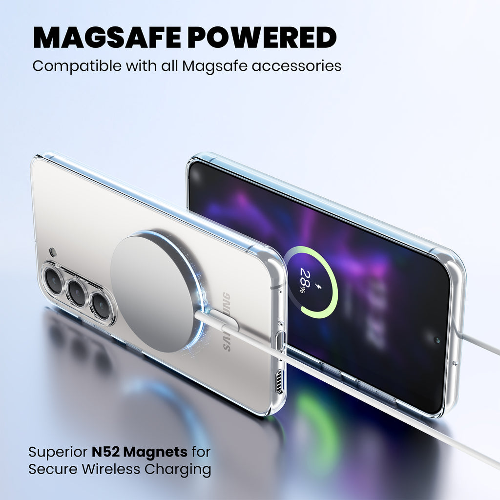 Anti-Yellow Magsafe Clear Case Samsung S Series