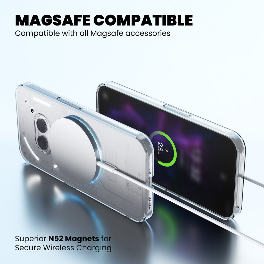 Anti-Yellow Magsafe Clear Case Nothing