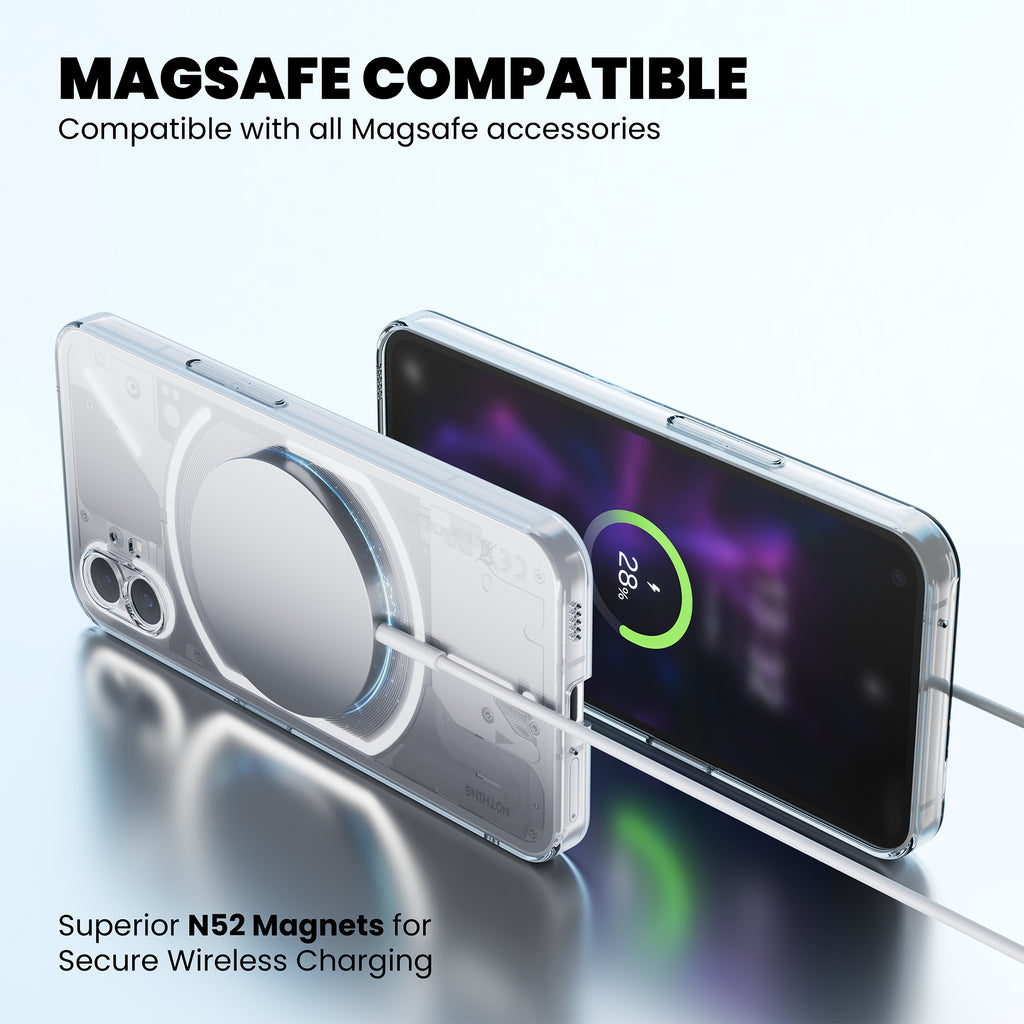 Anti-Yellow Magsafe Clear Case Nothing