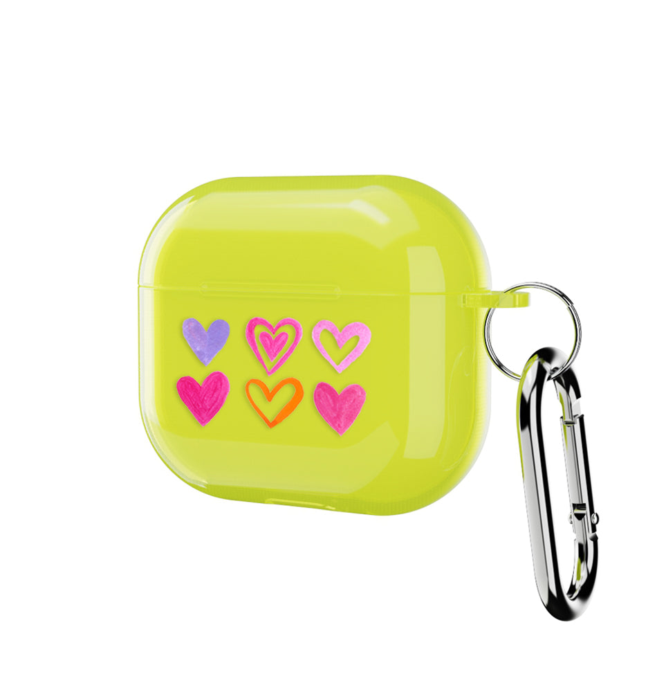 Floating Hearts - AirPods Gen 3