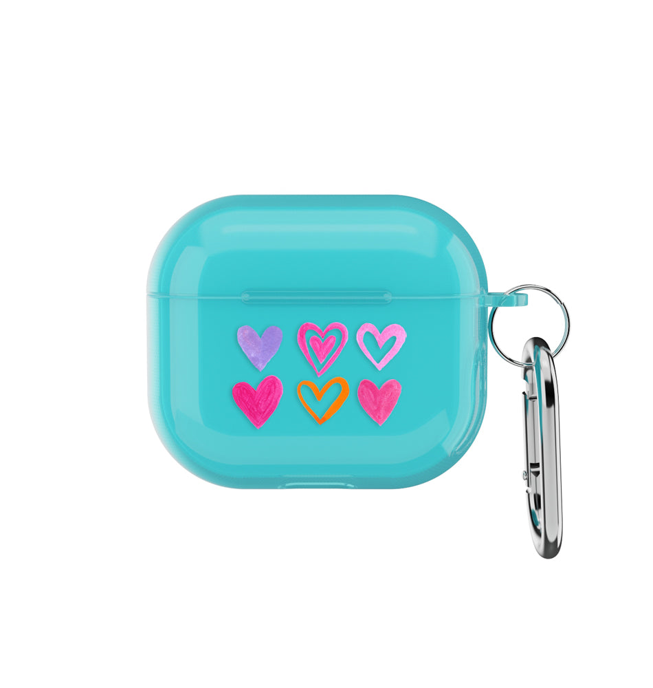 Floating Hearts - AirPods Gen 3