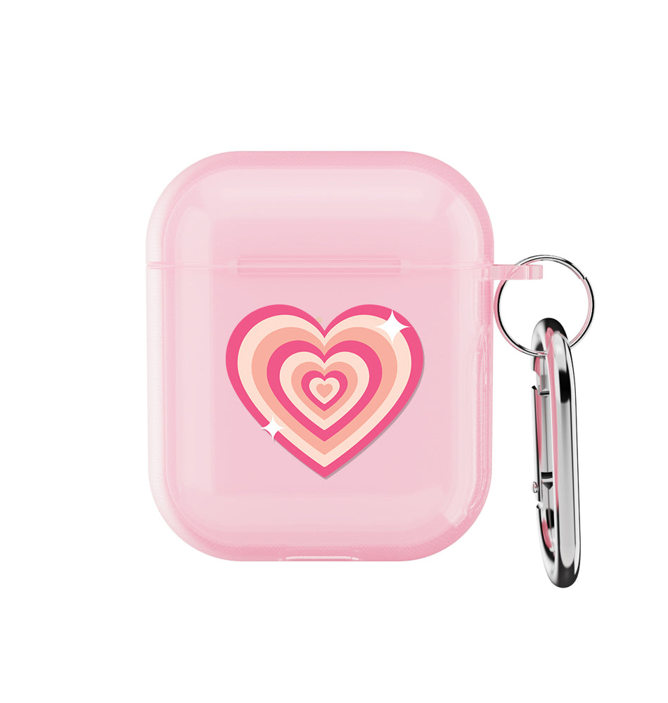Heartbeat Misty Rose - AirPods Gen 1&2