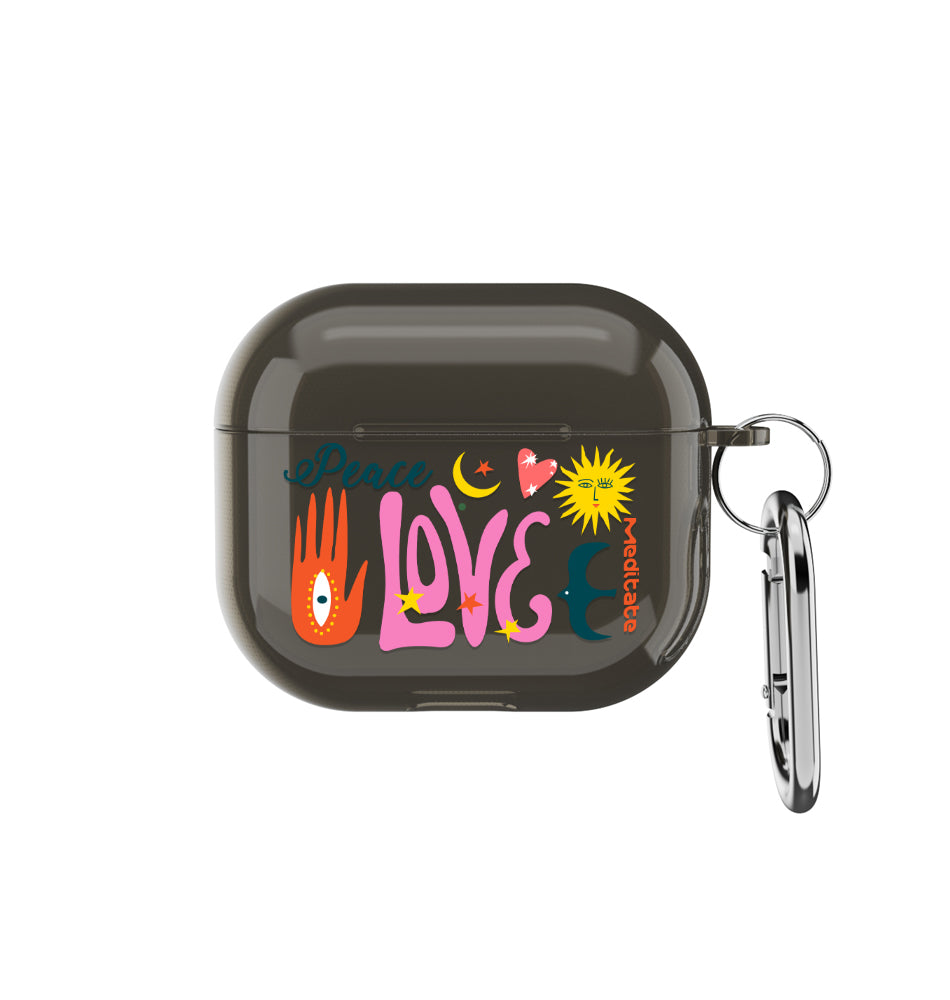Peace Love Meditate - AirPods Gen 3