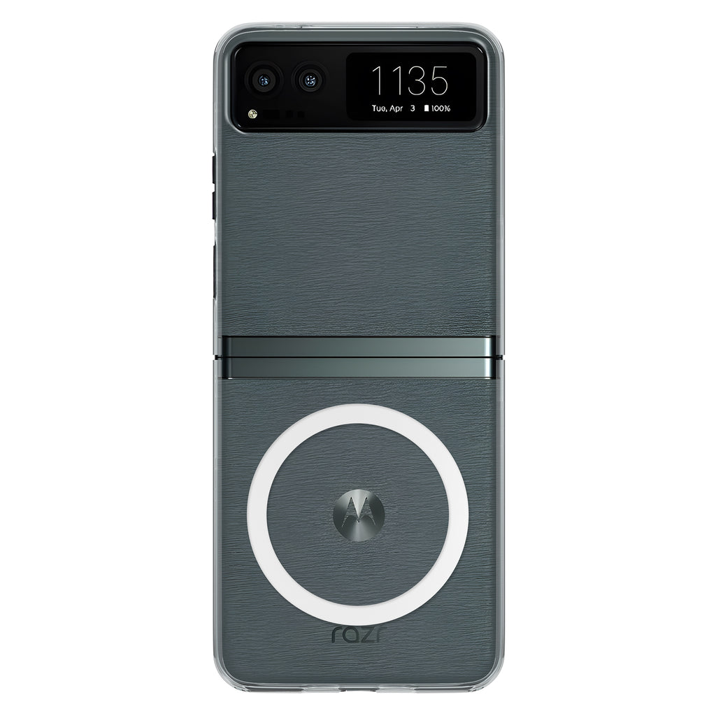 Anti-Yellow Magsafe Clear Case - Motorola Razr 40