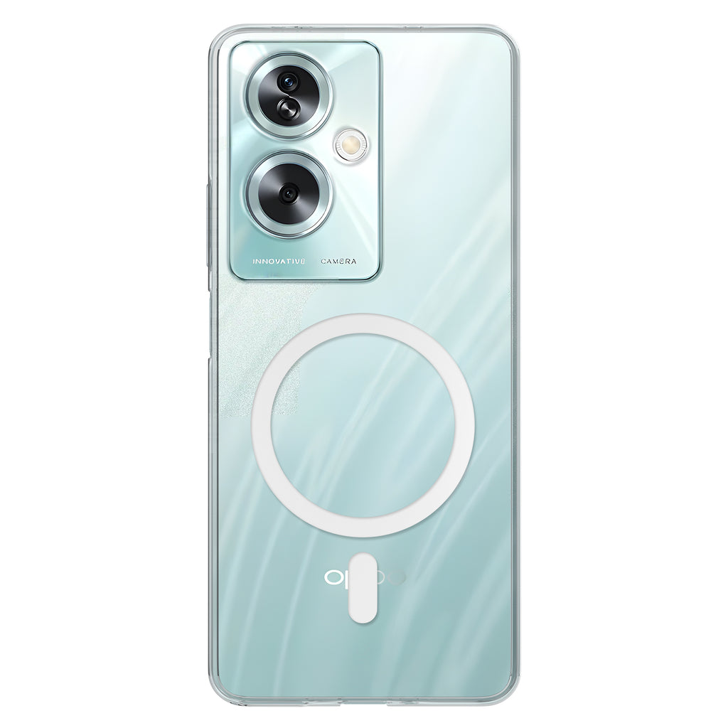 Anti-Yellow Magsafe Clear Case Oppo A Series