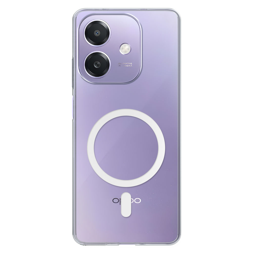 Anti-Yellow Magsafe Clear Case Oppo A Series