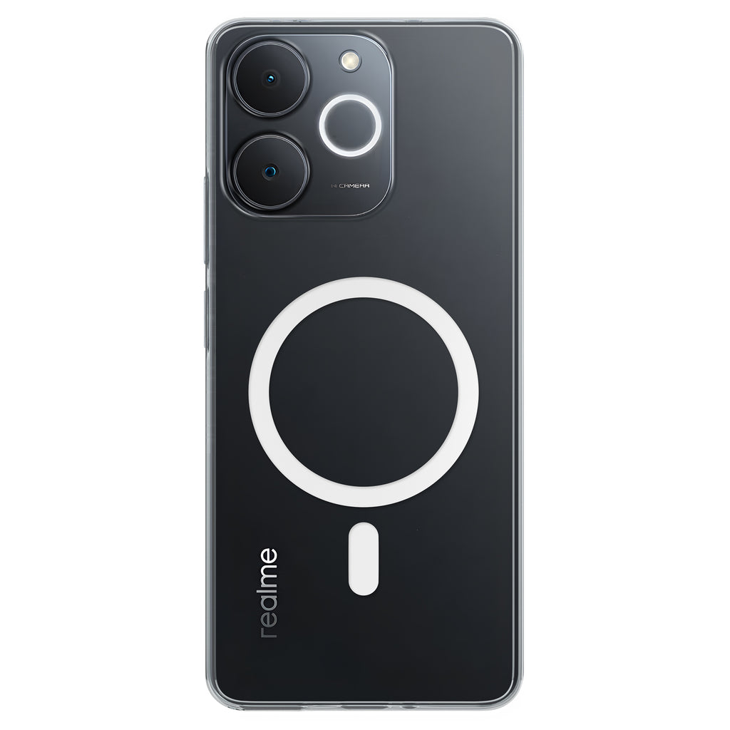 Anti-Yellow Magsafe Clear Case - Realme Narzo 80 Lite 4G