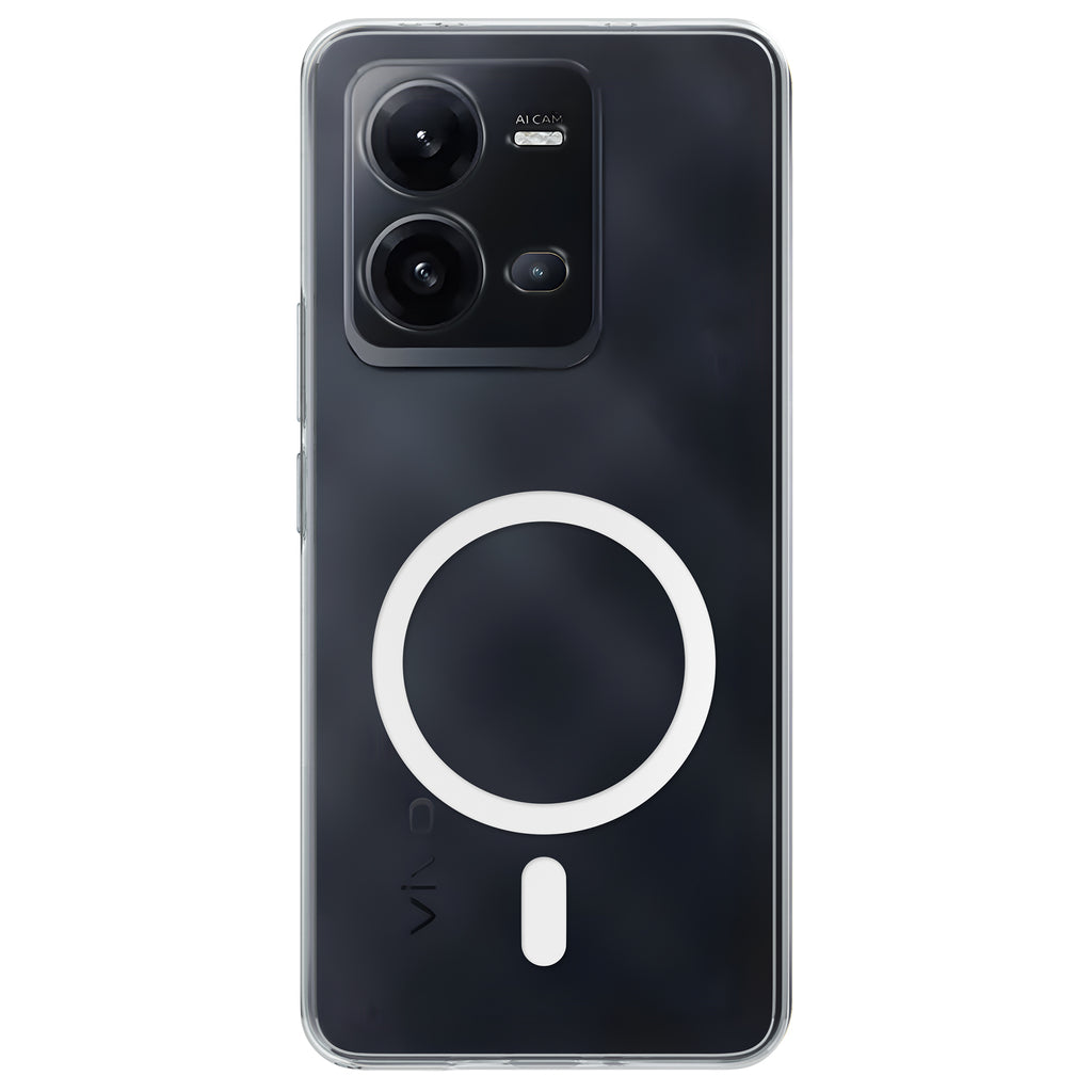 Anti-Yellow Magsafe Clear Case - Vivo V25 5G