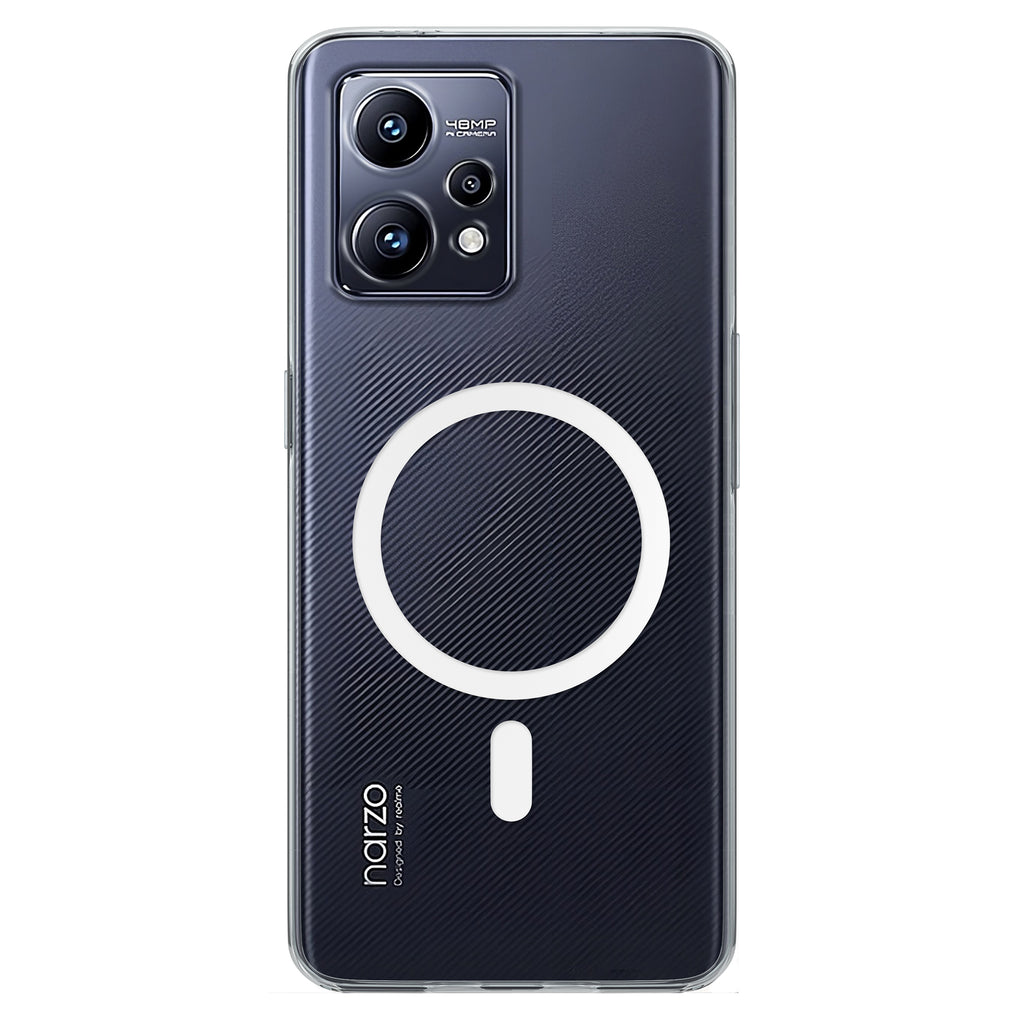 Anti-Yellow Magsafe Clear Case - Realme Narzo 50 Pro 5G