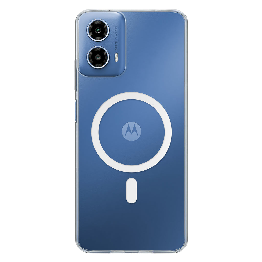 Anti-Yellow Magsafe Clear Case - Moto G34 5G
