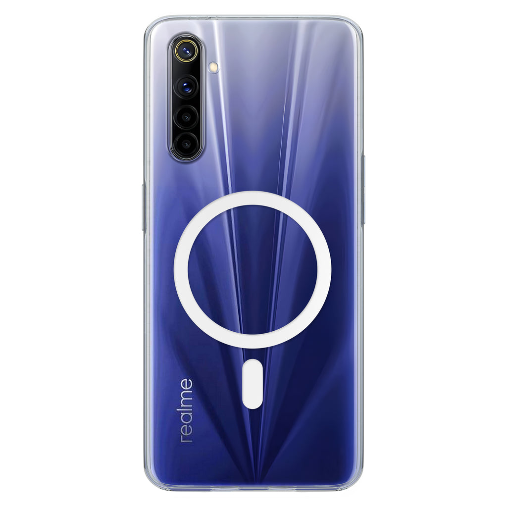 Anti-Yellow Magsafe Clear Case - Realme 6