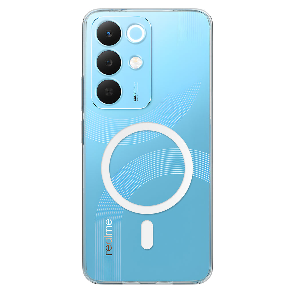 Anti-Yellow Magsafe Clear Case - Realme 15x 5G