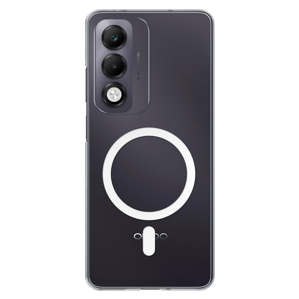 Anti-Yellow Magsafe Clear Case Oppo K Series