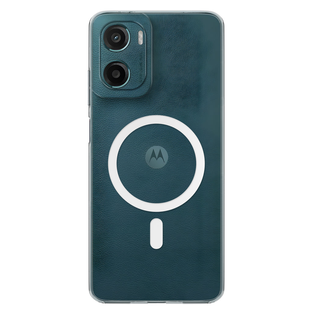 Anti-Yellow Magsafe Clear Case - Moto G05
