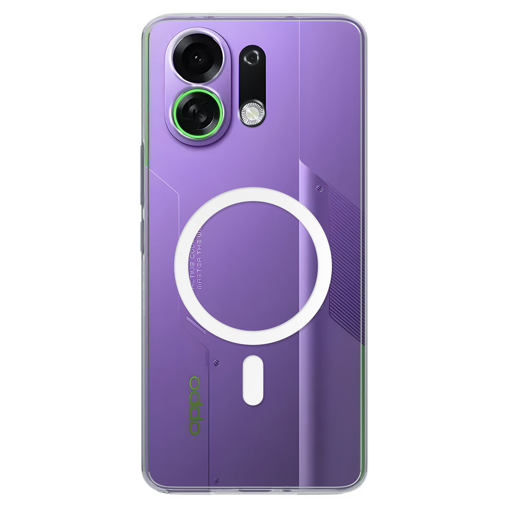 Anti-Yellow Magsafe Clear Case Oppo K Series