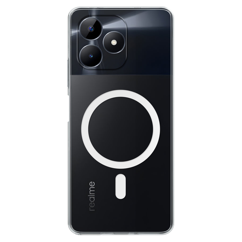 Anti-Yellow Magsafe Clear Case - Realme C53