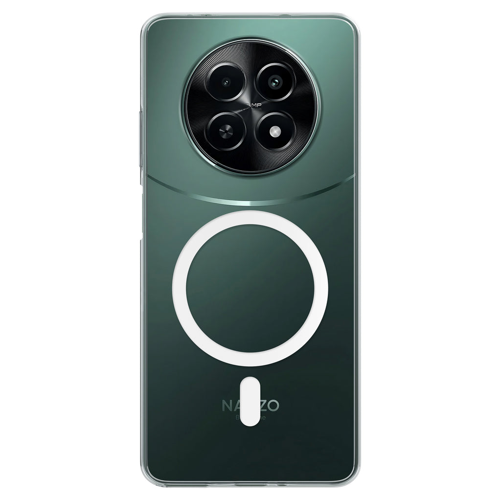 Anti-Yellow Magsafe Clear Case - Realme Narzo 70x 5G