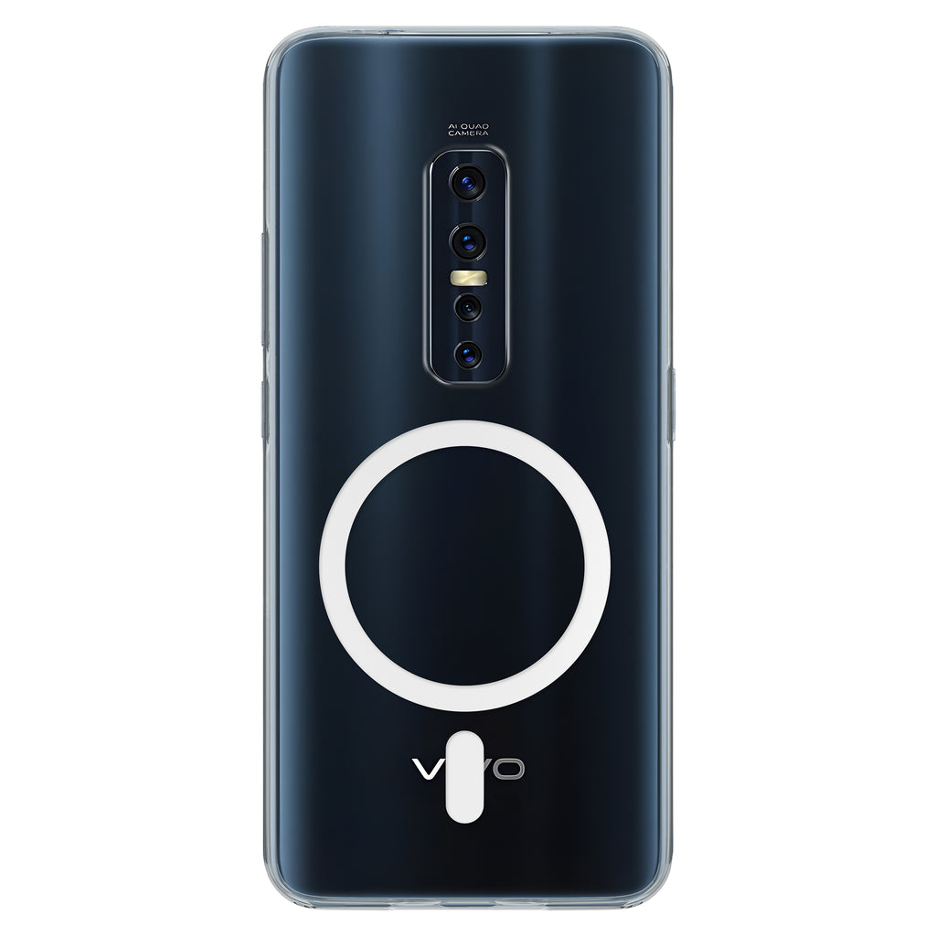 Anti-Yellow Magsafe Clear Case - Vivo V17 Pro