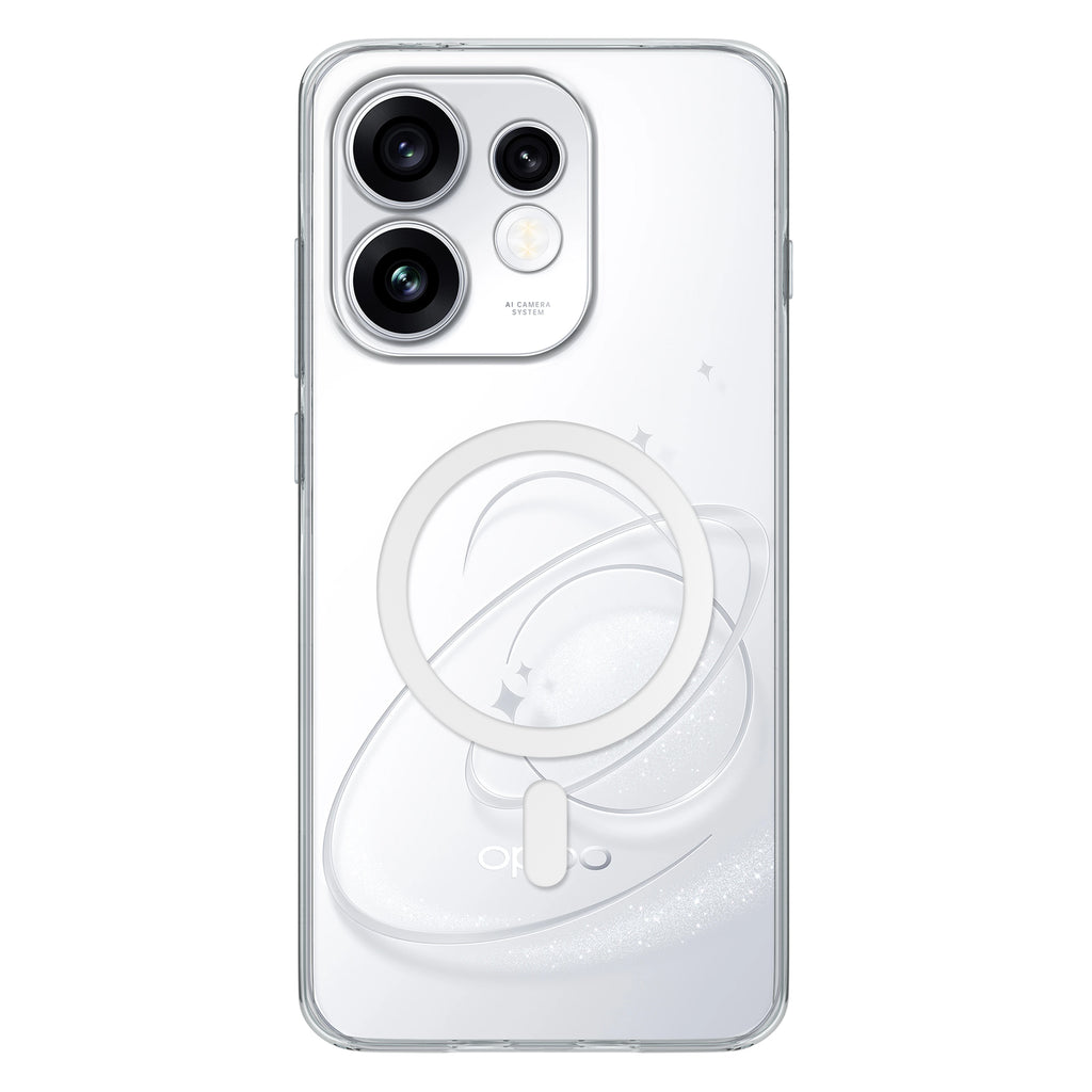 Anti-Yellow Magsafe Clear Case Oppo Reno Series