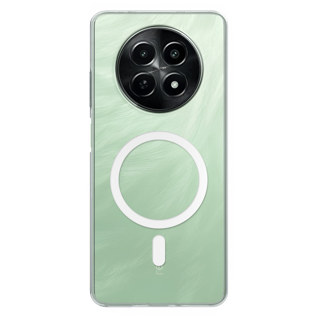 Anti-Yellow Magsafe Clear Case - Realme C65 5G